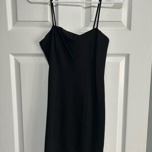 Forever 21 Black Strapless Dress